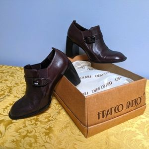 Franco Sarto Chunky Heel Loafers